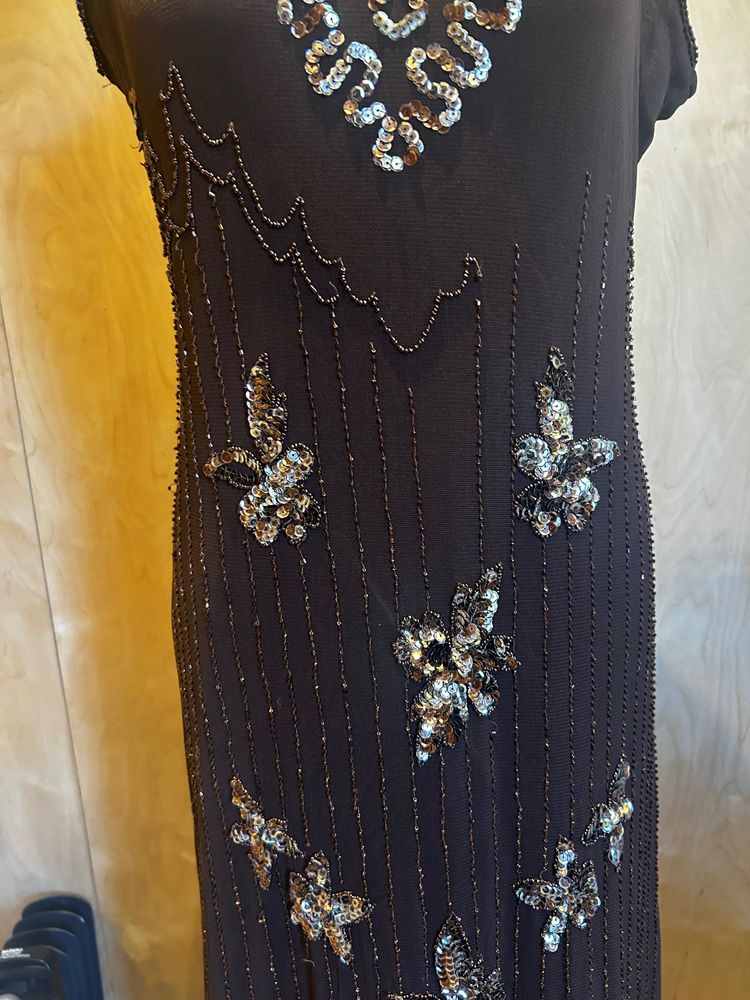 Beaded and sequin dress size 12 image 2