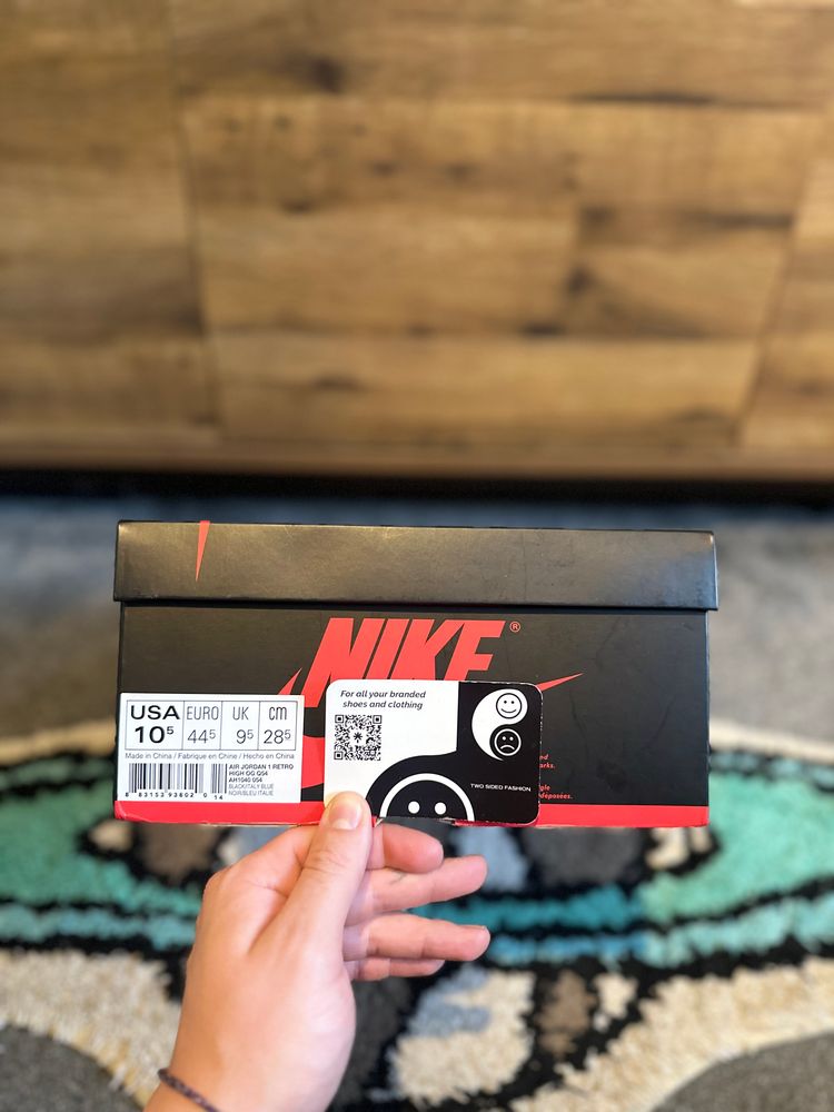 Jordan 1 Retro High “Quai 54” U.K. 9.5 obraz 9