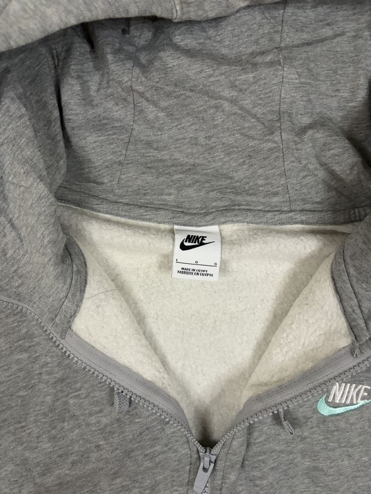 Nike Grey Zip-Up Hoodie 3