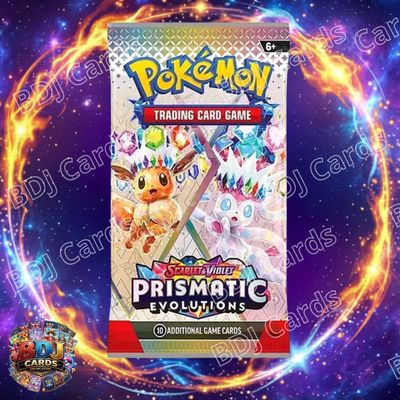 Pokémon Trading Card Game Scarlet & Violet Prismatic Evolutions Booster Pack