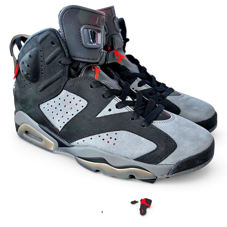 Sneakers Air Jordan 6 Retro PSG "Paris Saint-Germain" / Nike Air Jordan 6 Retro PSG Iron Grey / Air image 1