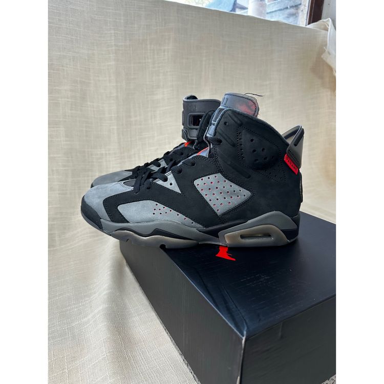 Sneakers Air Jordan 6 Retro PSG "Paris Saint-Germain" / Nike Air Jordan 6 Retro PSG Iron Grey / Air image 6