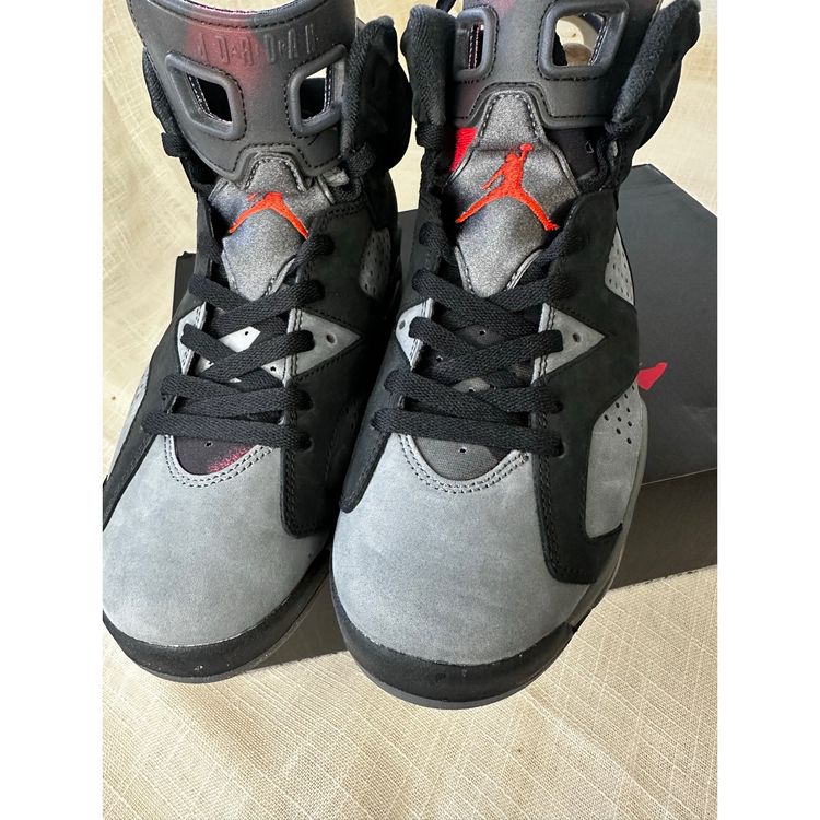 Sneakers Air Jordan 6 Retro PSG "Paris Saint-Germain" / Nike Air Jordan 6 Retro PSG Iron Grey / Air image 4
