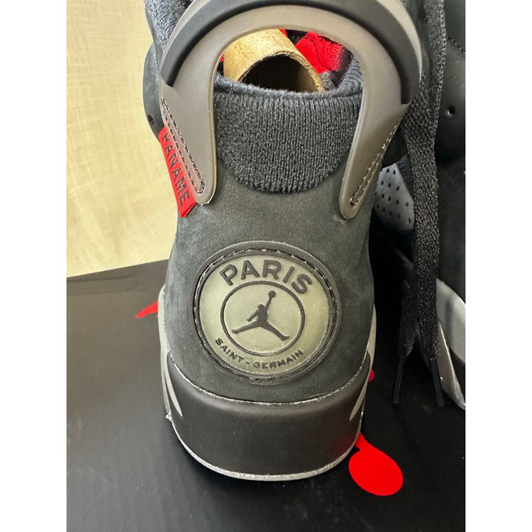 Sneakers Air Jordan 6 Retro PSG "Paris Saint-Germain" / Nike Air Jordan 6 Retro PSG Iron Grey / Air image 8