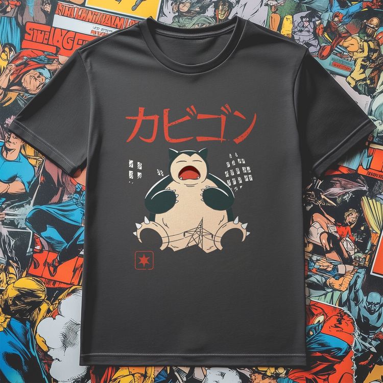 Snorlax Kaiju T-Shirt 3