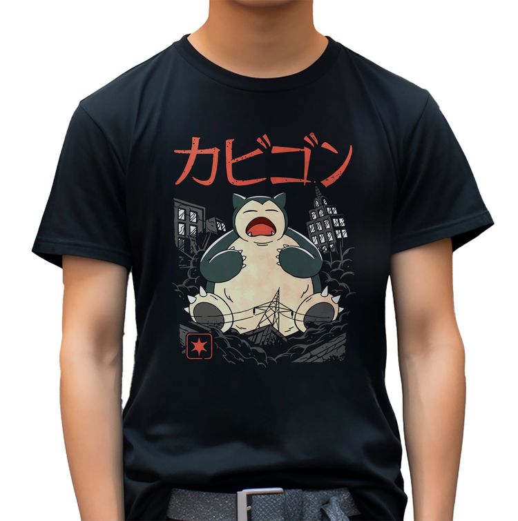 Snorlax Kaiju T-Shirt 5