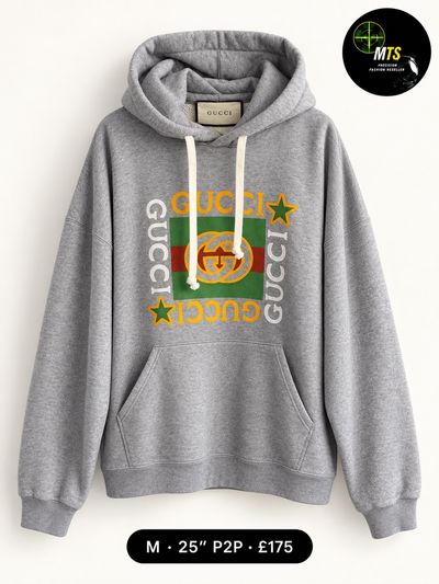 2522 Gucci Grey Hoodie 25” p2p