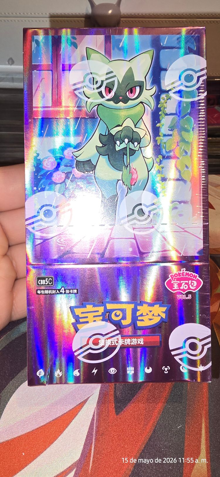 Caja de sobres gem pack 5