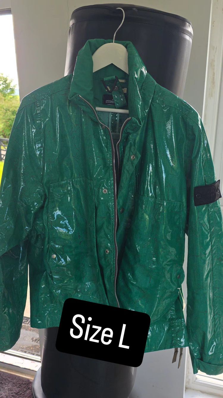 Stone island poplin glass  shadow project 