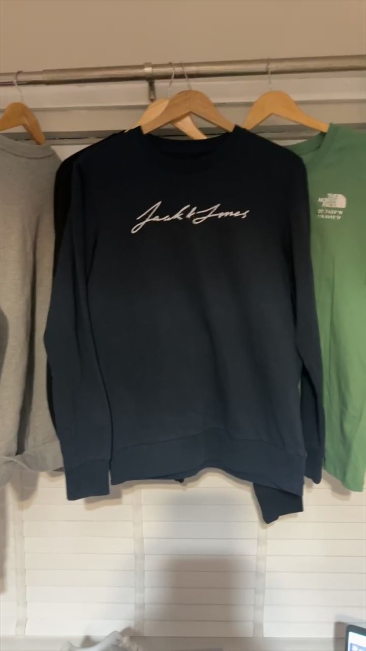 jack and jones jumper navy blue 