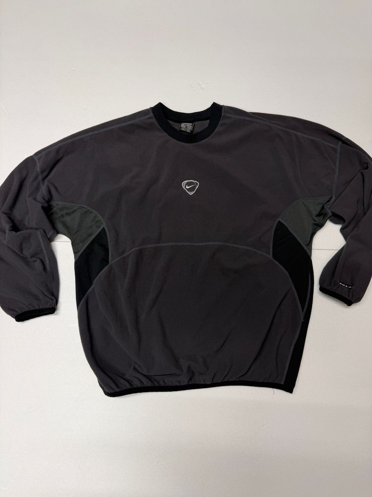 Nike Black And Dark Gray Sweatshirt