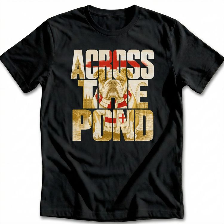 Across The Pond Football T-Shirt EU 5