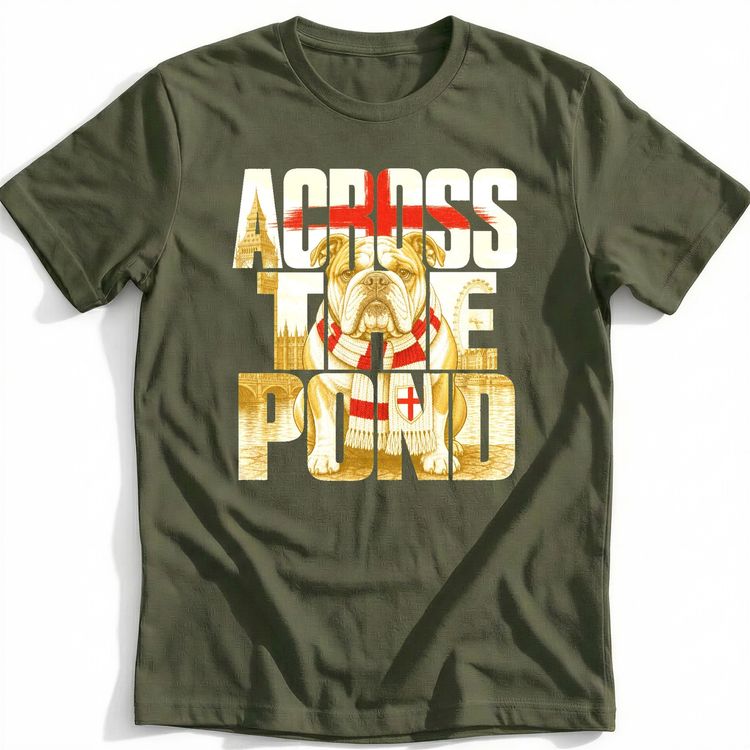 Across The Pond Football T-Shirt EU 4