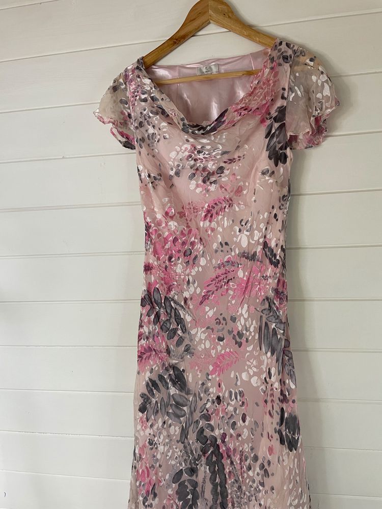 CC Petite Floral Print Dress - Size 12