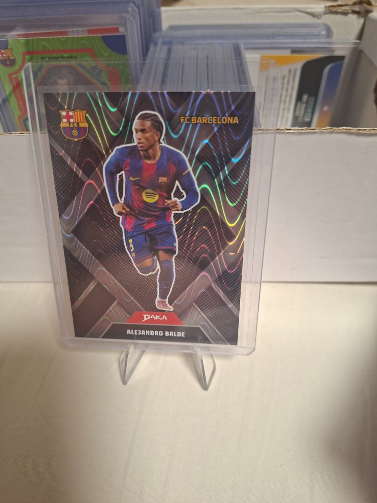 Balde daka numerada Football Trading Card