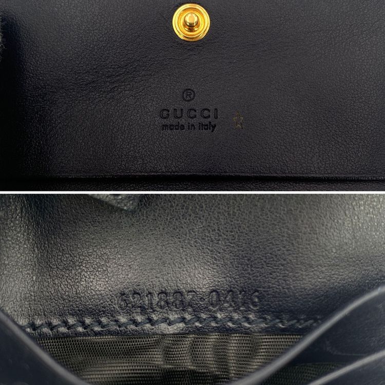 Gucci Leather Wallet Horsebit 1955 image 7
