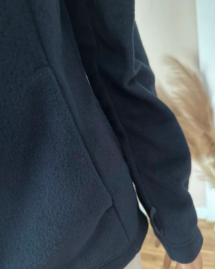 Schöffel navy fleece jacket Miękki Polar kurtka polarowa damska schoffel jesień zima ciepły M 38 obraz 4