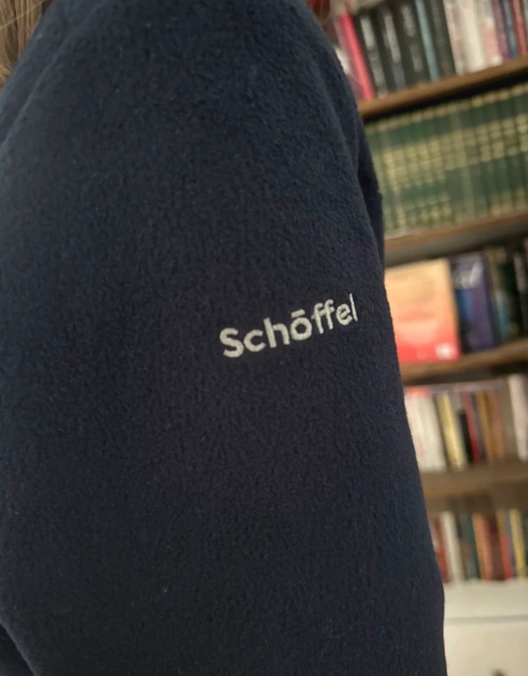 Schöffel navy fleece jacket Miękki Polar kurtka polarowa damska schoffel jesień zima ciepły M 38 obraz 7