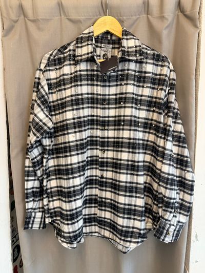 Black And White Plaid Shirt