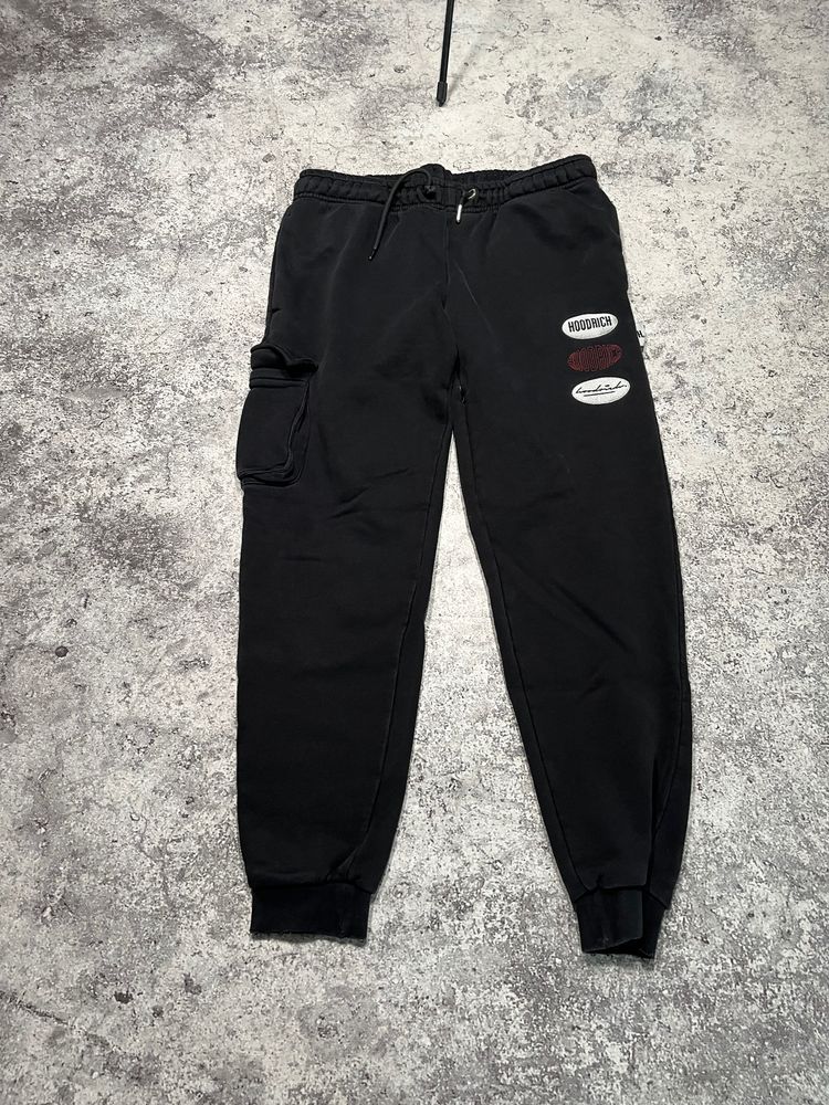 Hoodrich Black Cargo Jogger Pants