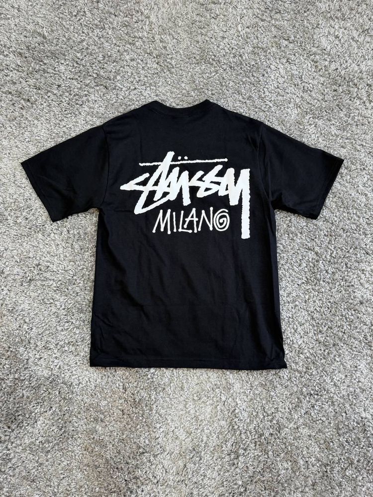 Stussy Milano Black T-Shirt