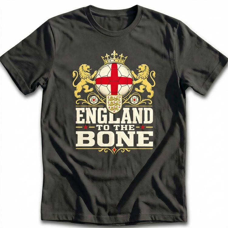 England To The Bone Football T-Shirt EU
