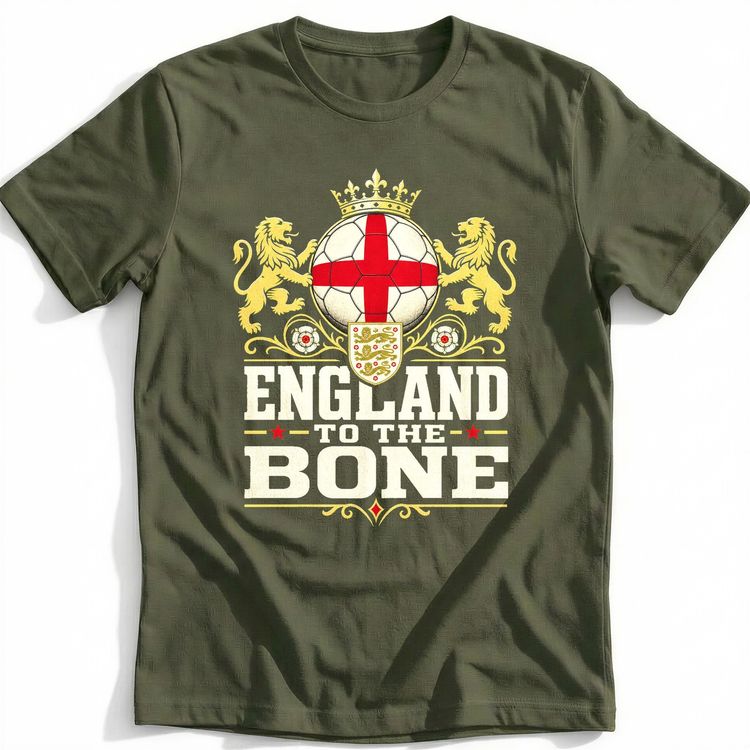 England To The Bone Football T-Shirt EU 2