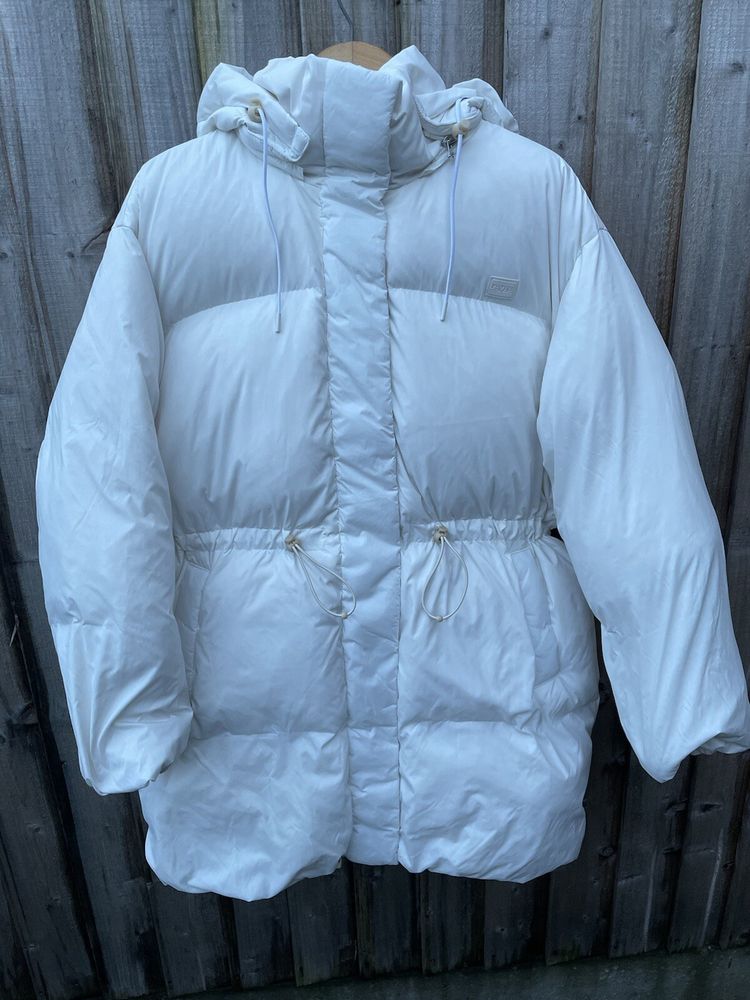 Levi’s Womens Padded Puffer Down Coat White Medium Brand New With Tags RRP £230