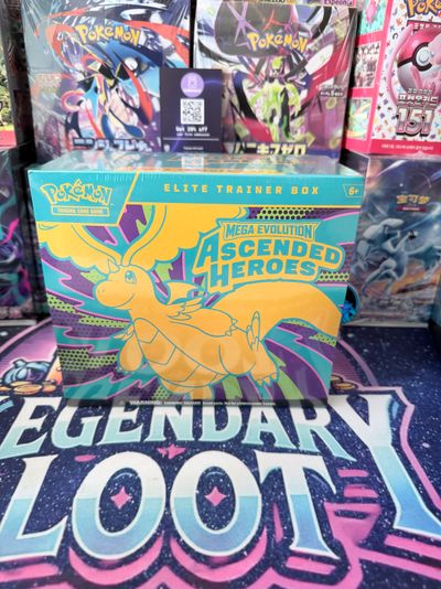 Mega Evolution Ascended Heroes Elite Trainer Box🏴💥