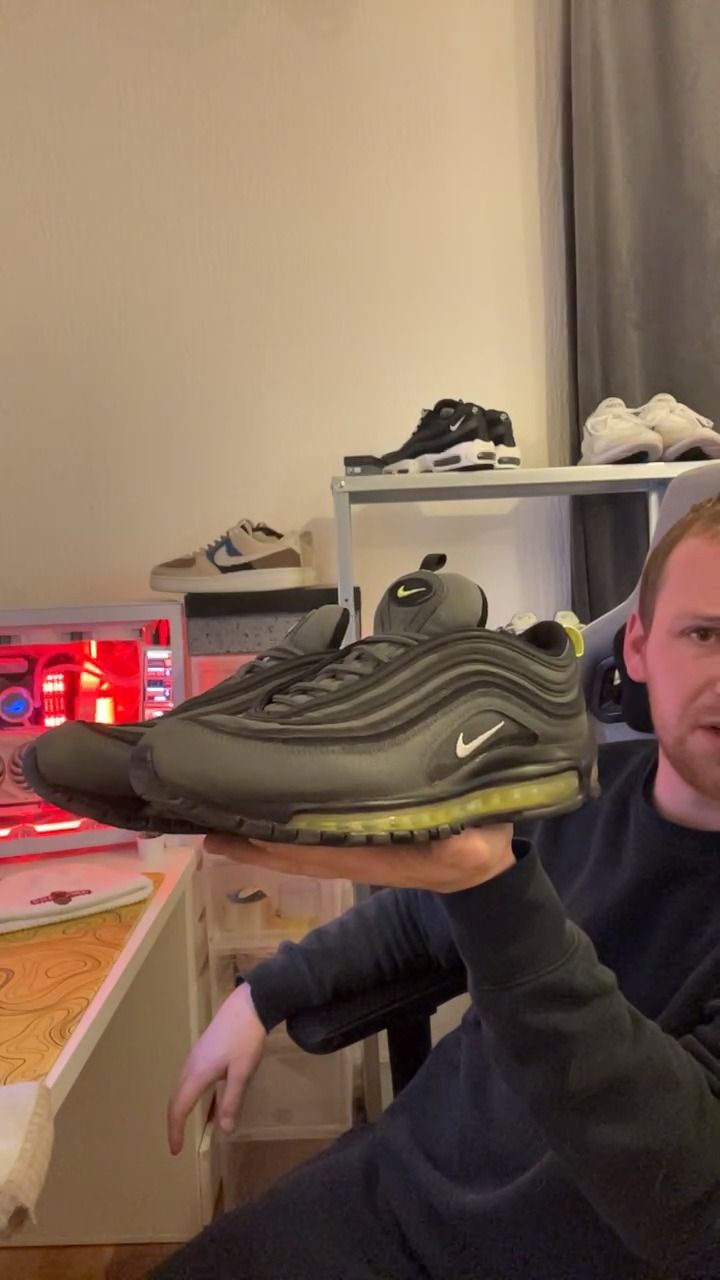 Other air max 97 grey black volt  ukj 8.5 used no box product image