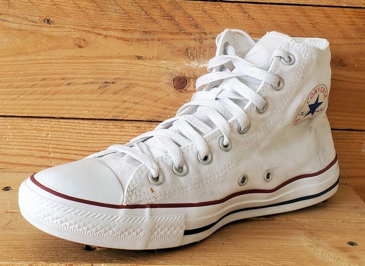 Converse Chuck Taylor All Star Mid Canvas Trainers UK9/US9/EU42.5 M7650C White image 12