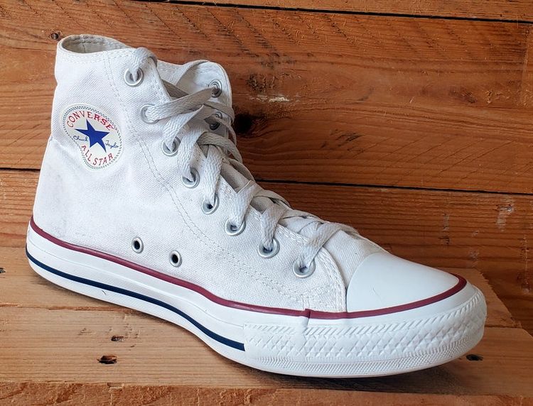 Converse Chuck Taylor All Star Mid Canvas Trainers UK9/US9/EU42.5 M7650C White image 7