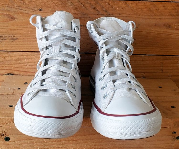 Converse Chuck Taylor All Star Mid Canvas Trainers UK9/US9/EU42.5 M7650C White image 2
