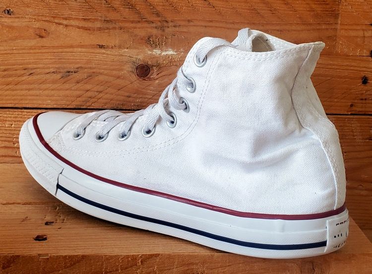 Converse Chuck Taylor All Star Mid Canvas Trainers UK9/US9/EU42.5 M7650C White image 3