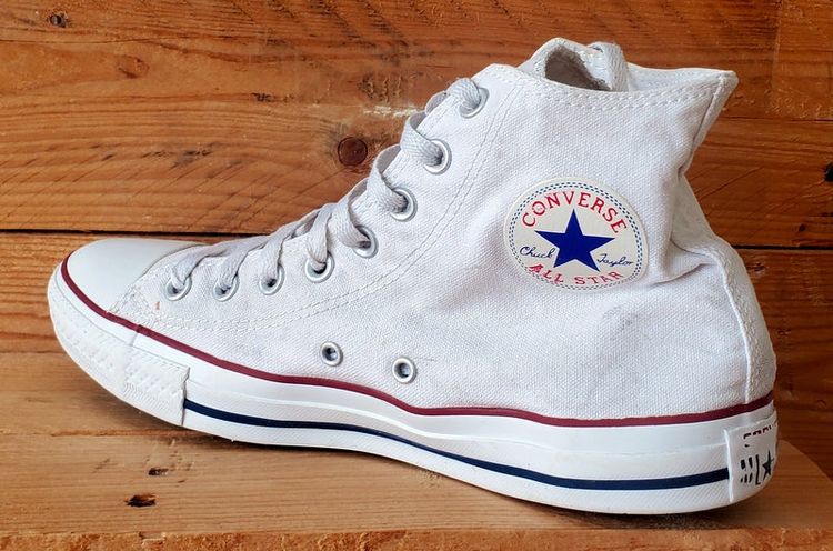 Converse Chuck Taylor All Star Mid Canvas Trainers UK9/US9/EU42.5 M7650C White image 5