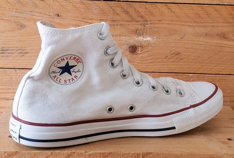 Converse Chuck Taylor All Star Mid Canvas Trainers UK9/US9/EU42.5 M7650C White image 8