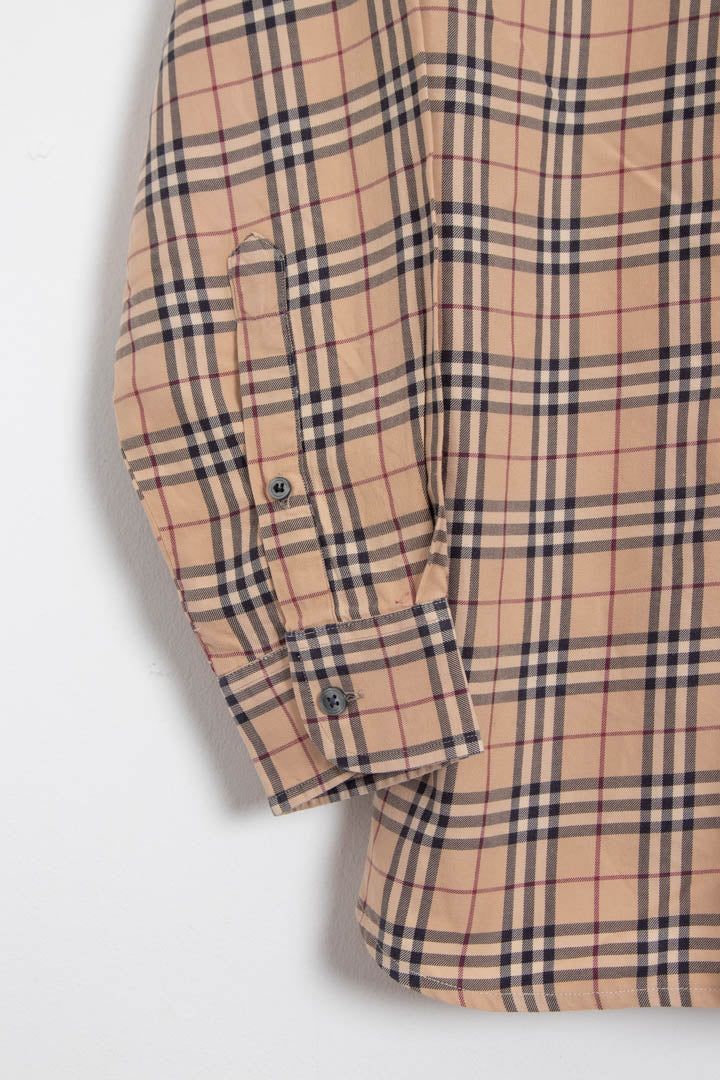 Burberry Nova Check Long Sleeve Shirt (S) imagen 5