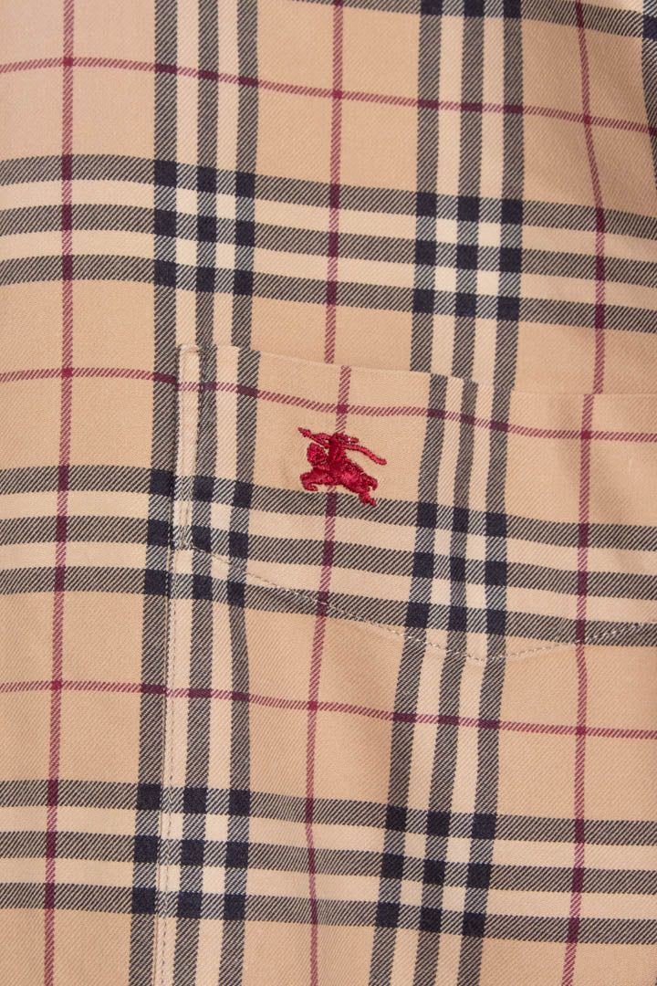 Burberry Nova Check Long Sleeve Shirt (S) imagen 4