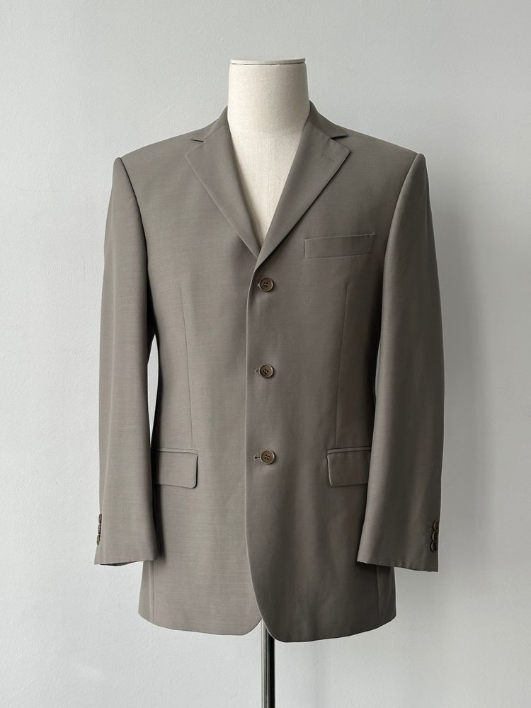 Balmain 2000s Wool Single Breasted Blazer - 38R