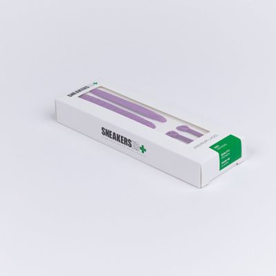 HIGH TOP FLAT SNEAKER LACES 180CM X 8mm LILAC 2