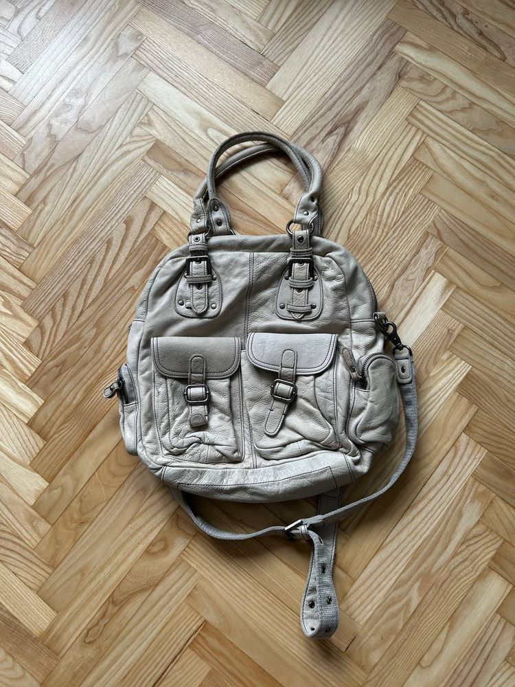 Y2K leather bag