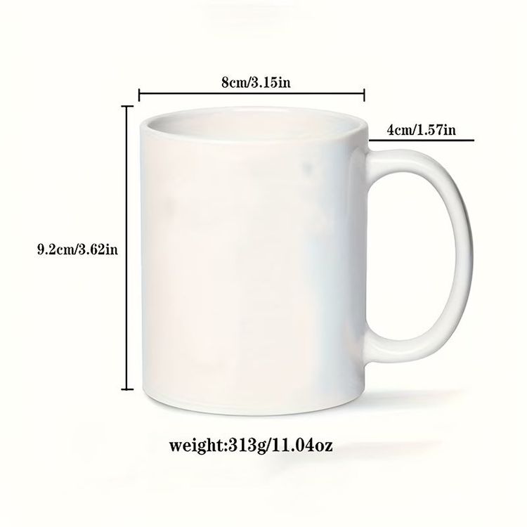 Personalized Dad & Kids Fist Bump Ceramic Coffee Mug – Custom Names Father's Day, Family Line Art & Dad Appreciation Novelty Cup (M1176) 2
