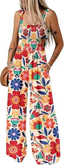 Immagine di Floral Wide-Leg Jumpsuit 4