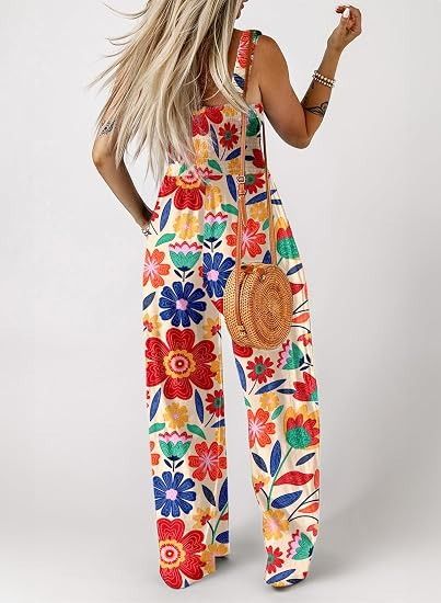 Immagine di Floral Wide-Leg Jumpsuit 3