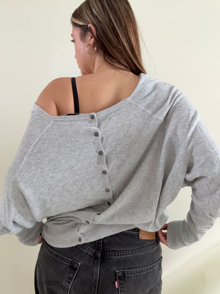 Immagine di Allsaints Batwing Popper Jumper (UK10) 4