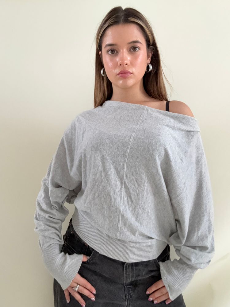 Immagine di Allsaints Batwing Popper Jumper (UK10) 7