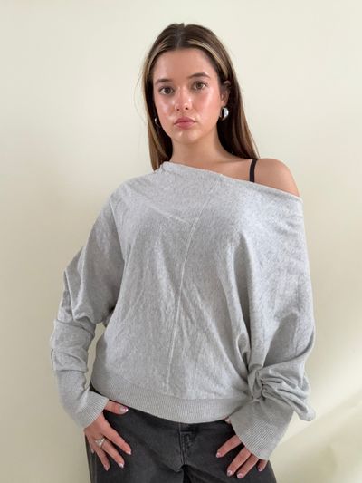 Allsaints Batwing Popper Jumper (UK10)