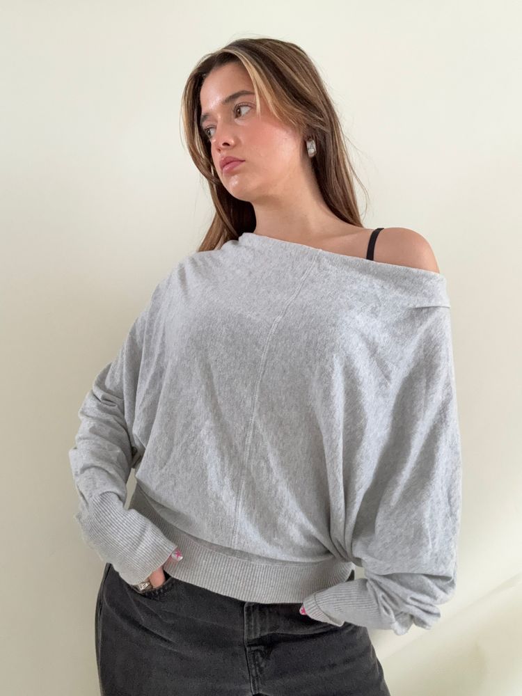 Immagine di Allsaints Batwing Popper Jumper (UK10) 3