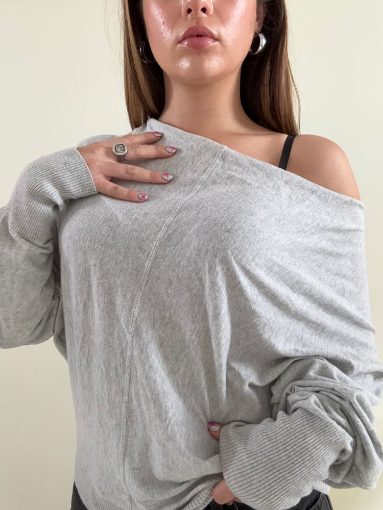 Immagine di Allsaints Batwing Popper Jumper (UK10) 8