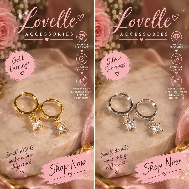 Immagine di Gold Earrings or silver  1